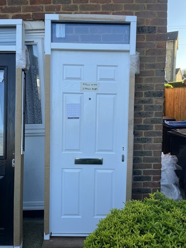 Composite front door and - composite, frame