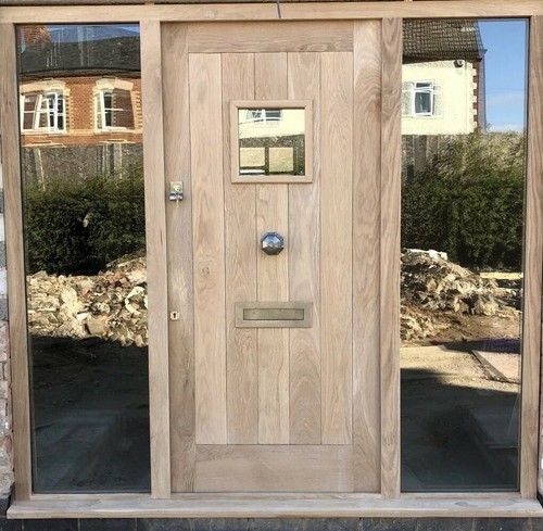 Solid oak front - oak, and