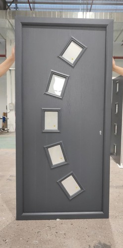 Anthracite grey composite door - grey,