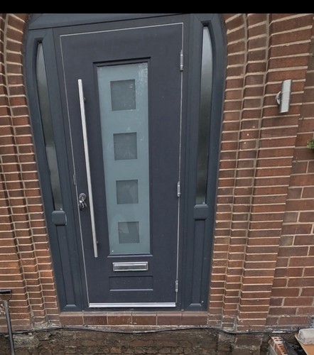 Genuine rock branded door - rock,