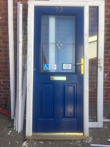 Composite door x - door, 208.5