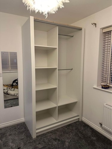 Wardrobe sliding doors 120cm - sliding,