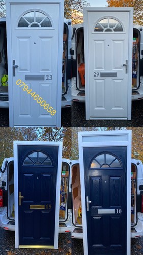 Upvc doors and frame - , used