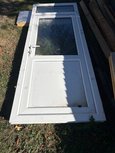 Upvc door with - with, light