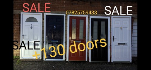 Upvc composite front door - front,