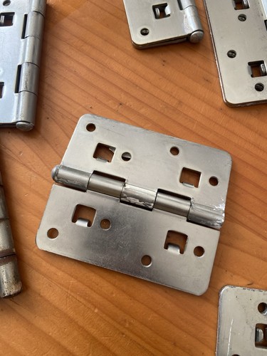 Composite door hinges - door,