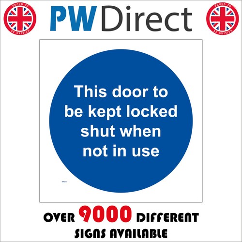 Sign this door - door, be