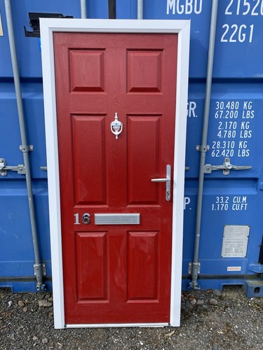 Used red front - red,