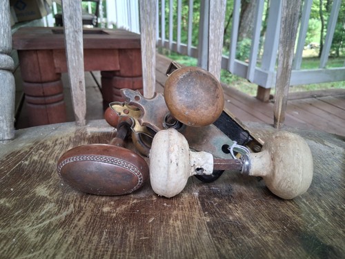 Vintage door knobs - vintage,