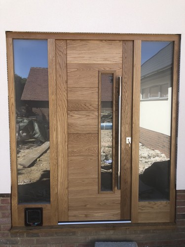 Modern solid oak - oak, front